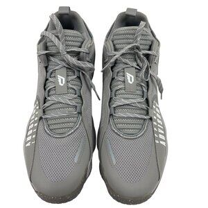 Adidas Opponent Advisory Grey Basketball Shoes Size 14 Mesh Lace-Up Mens Sneaker